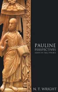 [1A]Pauline Perspectives: Essays on Paul 1978-2013