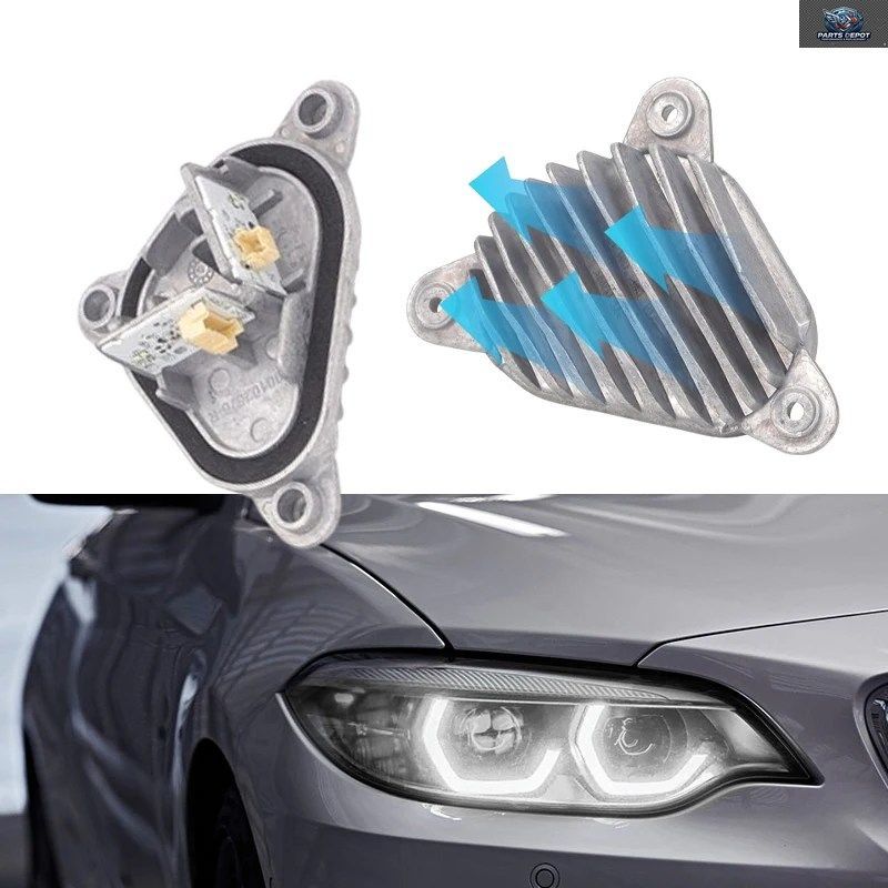 DRLモジュール ヘッドライトユニット デイタイムランニングライト LED ホワイト エンジェルアイ BMW 2シリーズ M2 F87 M2C F22 F23 LCI 201