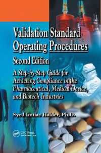 [2B]Validation Standard Operating Procedures: A Step by Step Guide for Achieving Compliance in the Pharmaceutical Medical Device a