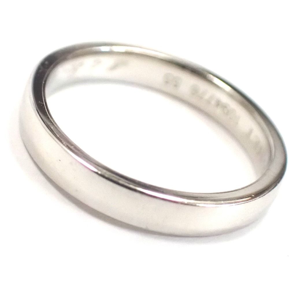 Th1014671 ショーメ エターナル ドゥ ショーメ コレクション リュバン マリッジリング 指輪 Pt950 ダイヤモンド #55 Chaumet 中古