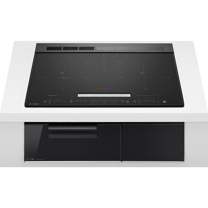 メーカー正規品 新品 MITSUBISHI 三菱電機 IHクッキングヒーター CROSS-TOPシリーズ CS-A206-B マットブラック 3口 ビルトイン