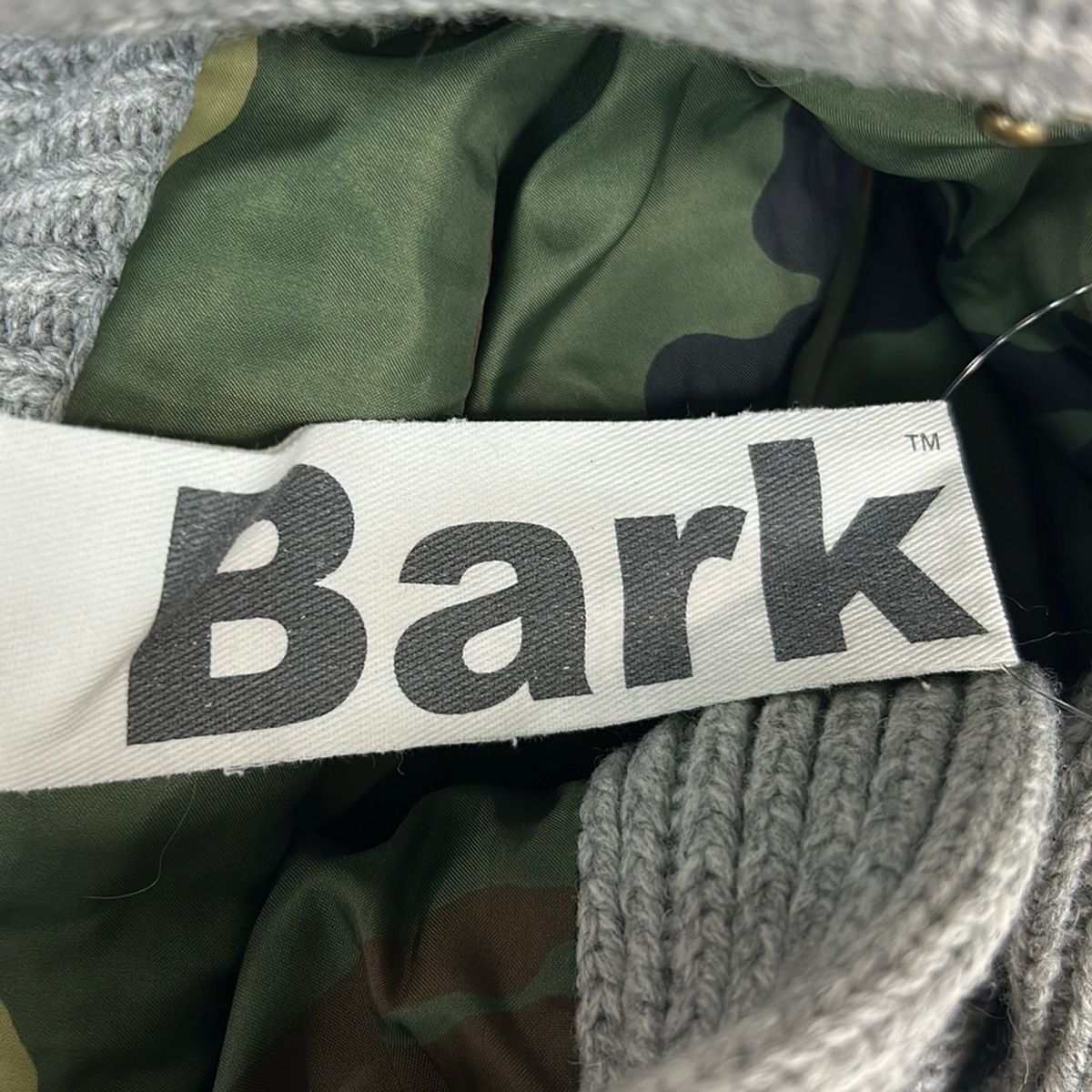 Bark(バーク) ダッフルコート サイズM メンズ美品 - ライトグレー 長袖