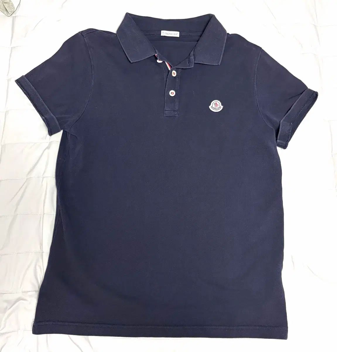 MONCLER モンクレール カラーTシャツ ネイビー
