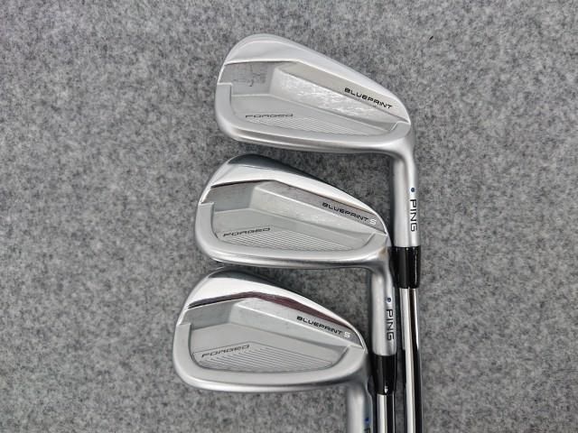 PING ピン BLUEPRINT S ブループリントS 青ドット #8-PW 3本 アイアン 