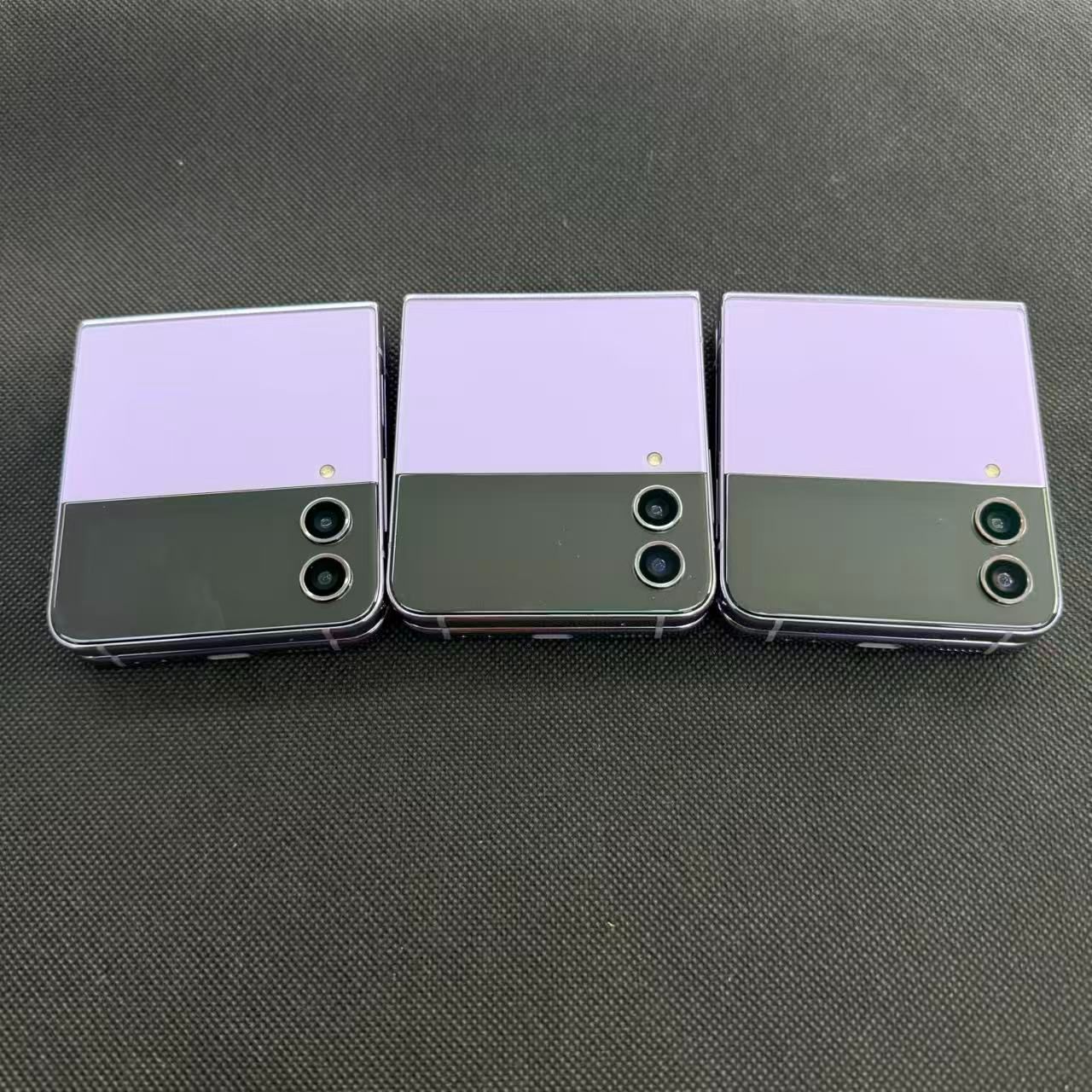 [Quality Shop]【ジャンク品】Galaxy Z Flip4 SCG17 AUモデル 3台 本体 充電不可 部品取り用 動作未確認