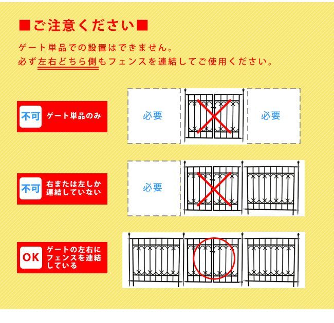 住まいスタイル パークアベニューゲート単品 フェンス ゲート 扉 アイアン ガーデンフェンス ガーデニング 枠 柵 仕切り 目隠し 境目 クラシカル アンティーク トレリス つる 薔薇 バラ 朝顔 園芸 ラティス IPN-7022G