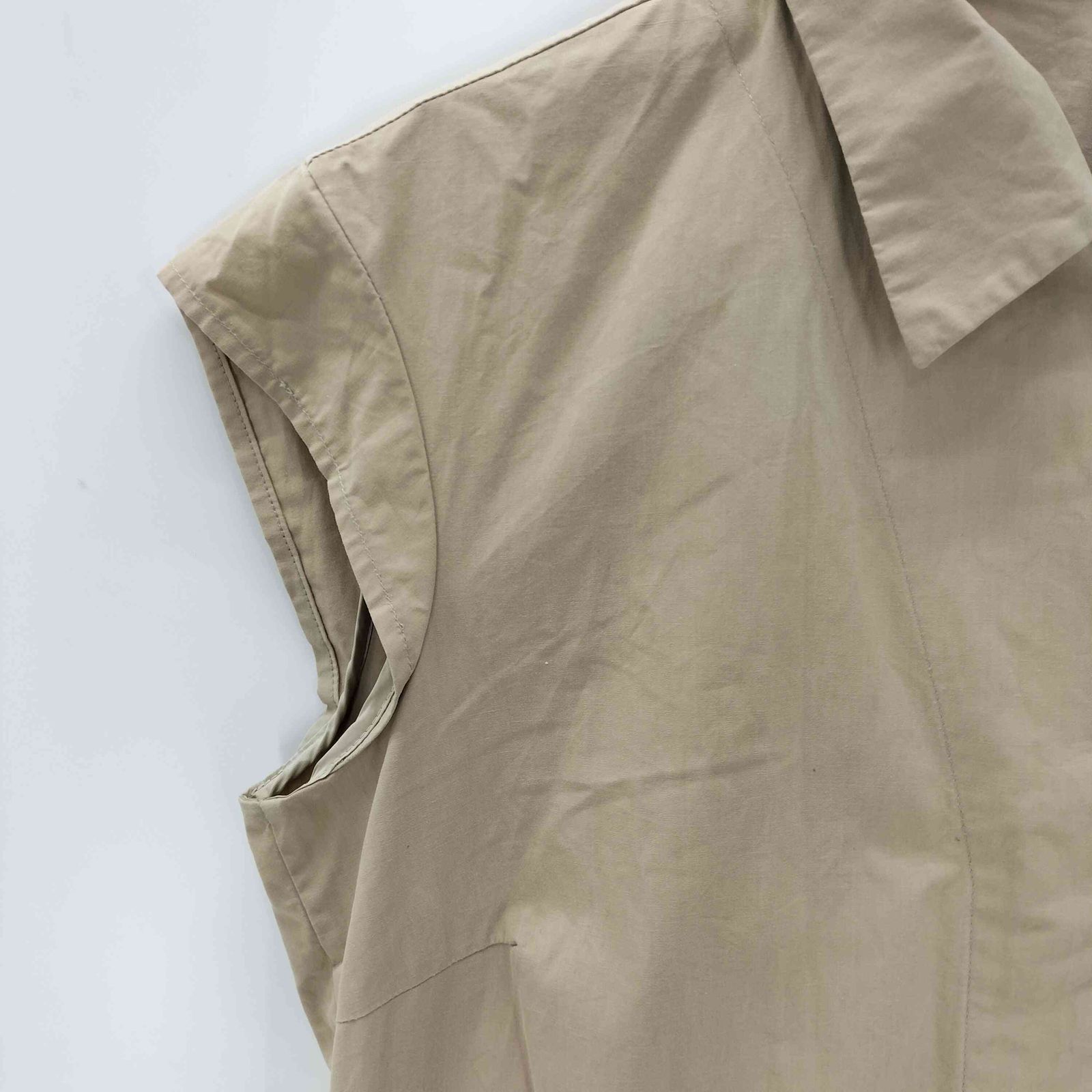 ジルサンダー JIL SANDER ノースリーブ ジップアップワンピース 