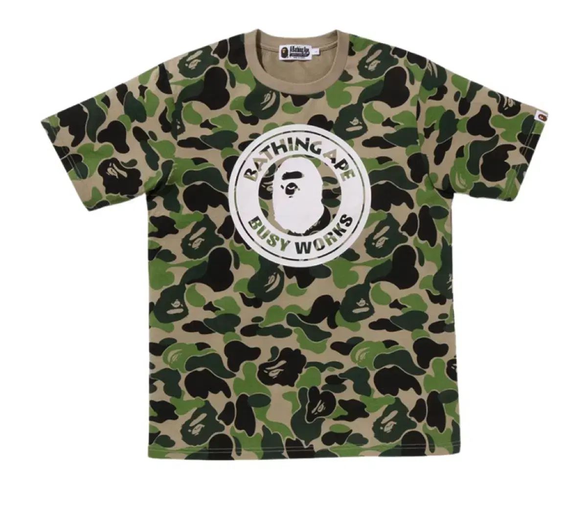 メンズ A BATHING APE アベイシングエイプ カモフラ半袖