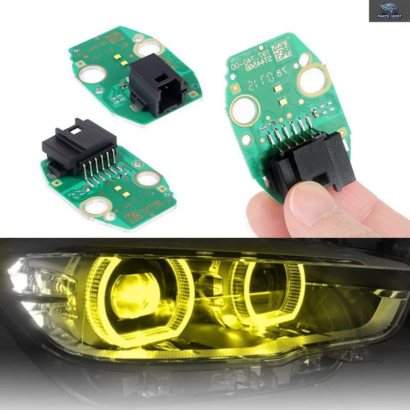 フロントLEDデイライトデイタイムランニングライトDRLボードヘッドライトBMW 1シリーズF21 F20 LCI 2015 - 18 CAR 63117428425