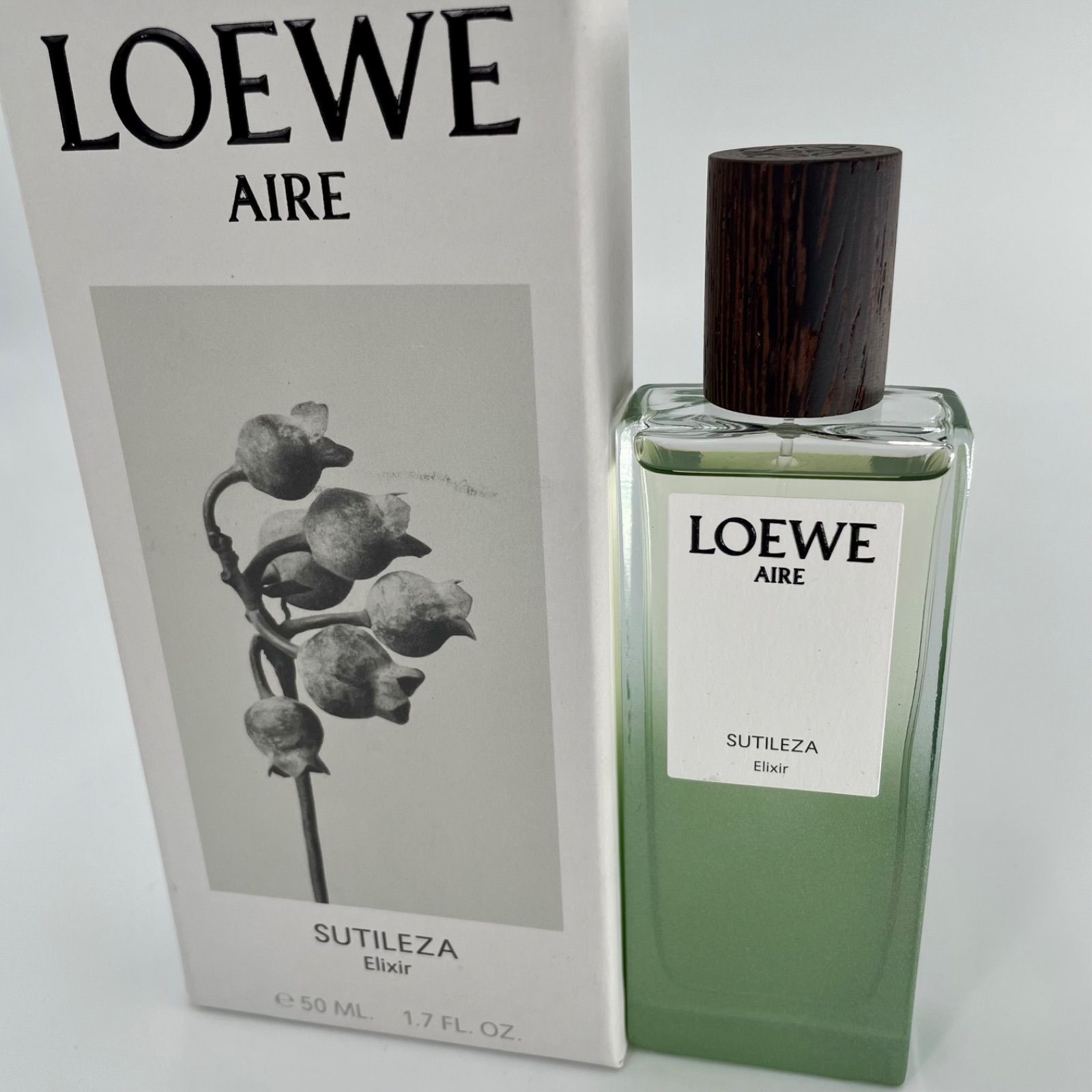 LOEWE ロエベ アイレ スティレサ エリクシール オードゥパルファン 50ml EDP LOEWE AIRE SUTILEZA 高級香水 エリクシールコレクション フレグランス 国内正規品 箱付き 極美品