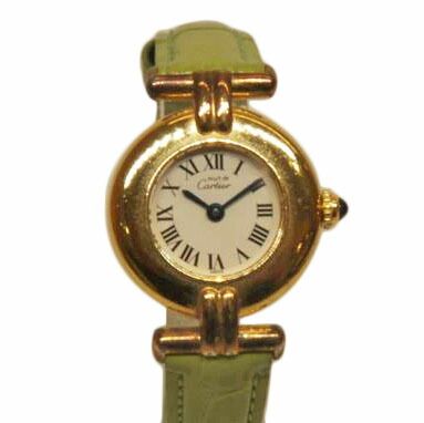 Cartier マストコリゼヴェルメイユ/社外ベルト/QZ W1000654 ABランク 92