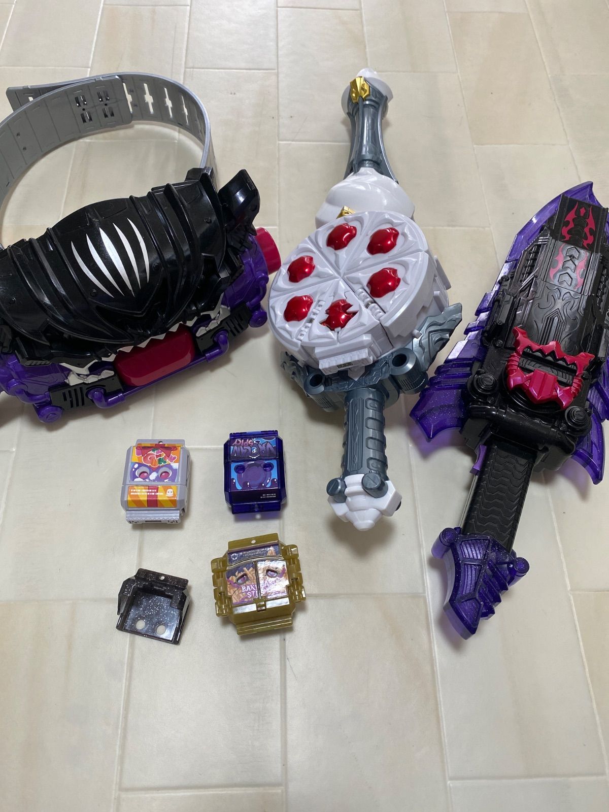 ジャンクDX変身ベルトビターガヴ＆ゴチゾウホルダーセットまとめ売り
