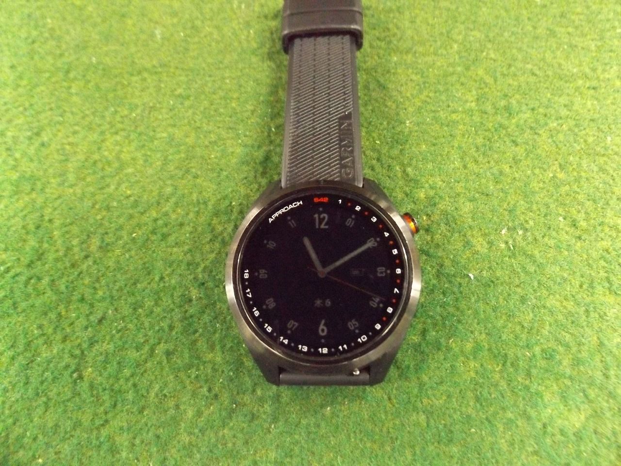 中古品 GARMIN APPROACH S42 GPSナビ 腕時計型 ガーミン アプローチ .