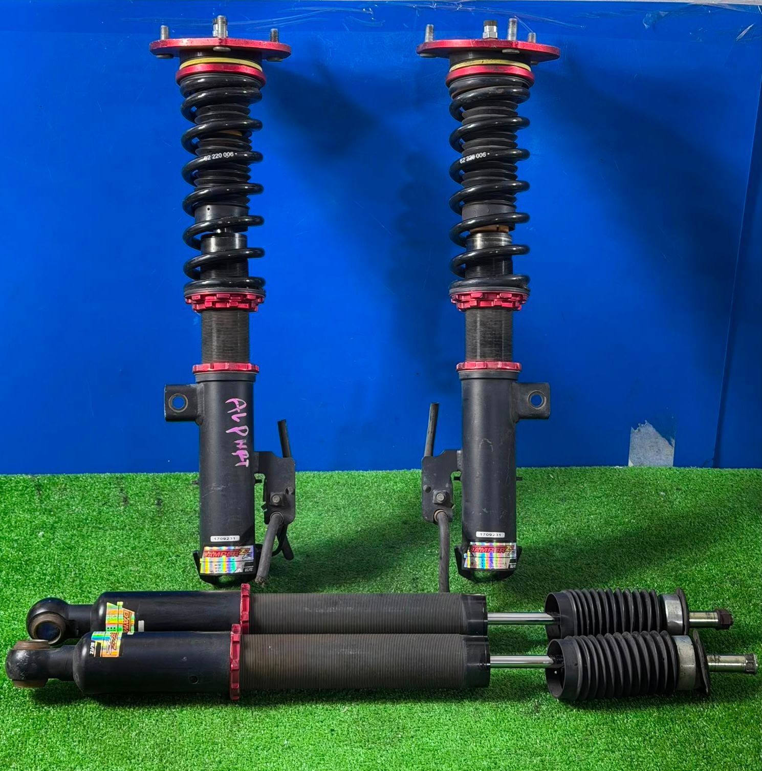 【ZT-8715】TOYOTA アルファード BLITZ 車高調 DAMPER ZZ-R サスペンション