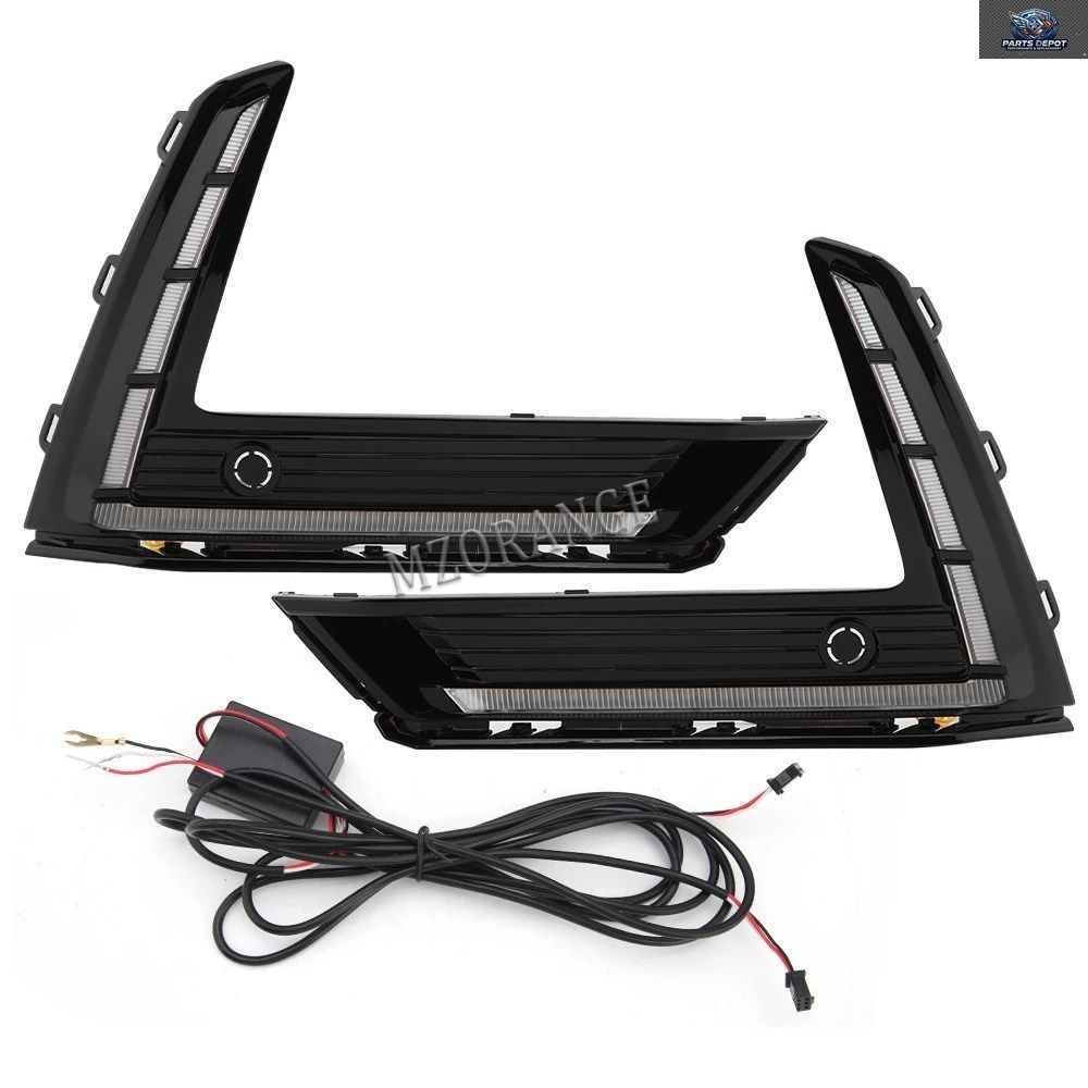 デイタイムランニングライト ホンダ CR-V 2023 2024 LED DRL デイライト ダイナミックターンシグナル フォグランプ 3色カー