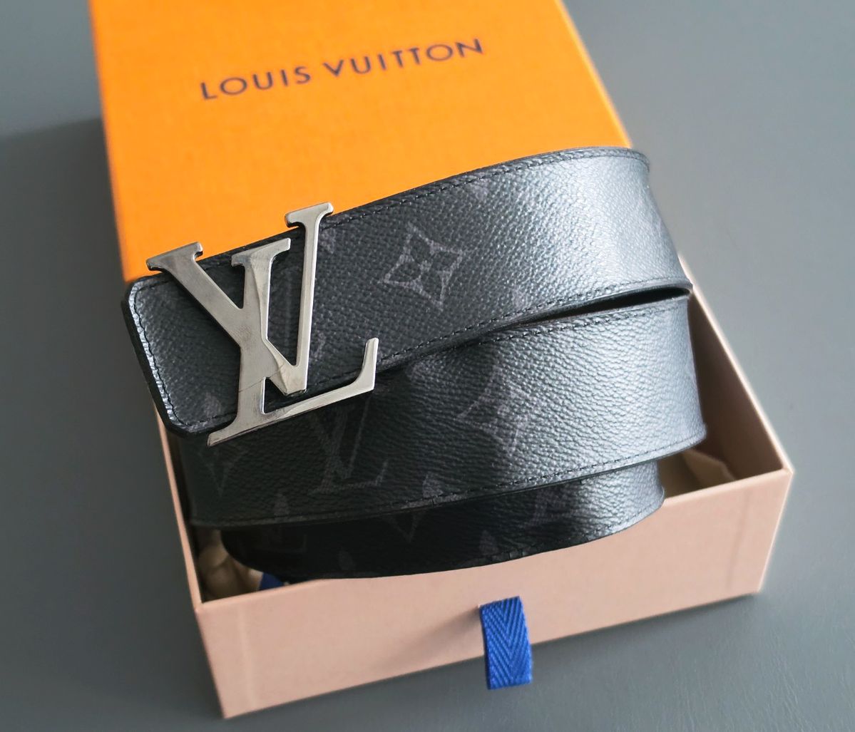 Louis Vuitton ルイヴィトン モノグラム エクリプス リバーシブル 양면 ベルト 40mm