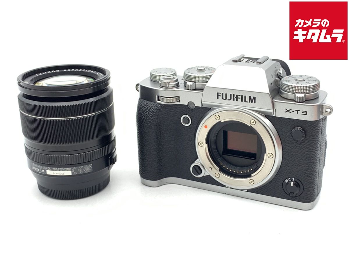 【中古】 【並品】 フジフイルム X-T3 レンズキット シルバー