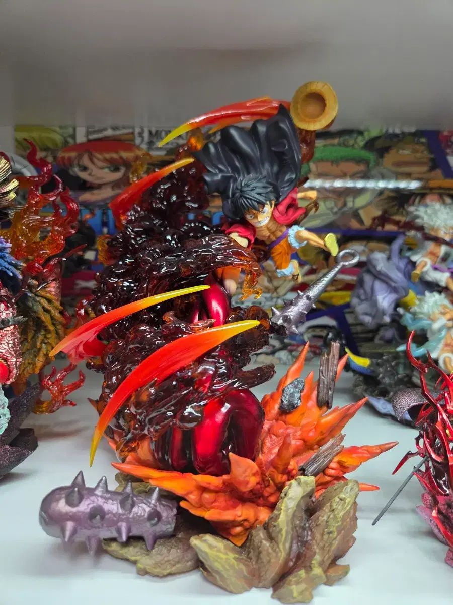 ONE PIECE レジン ワールドコレクタブル xs レッド ぼっち・ざ・ろっく！ モンキー・D・ルフィ(ルフィ) 出品