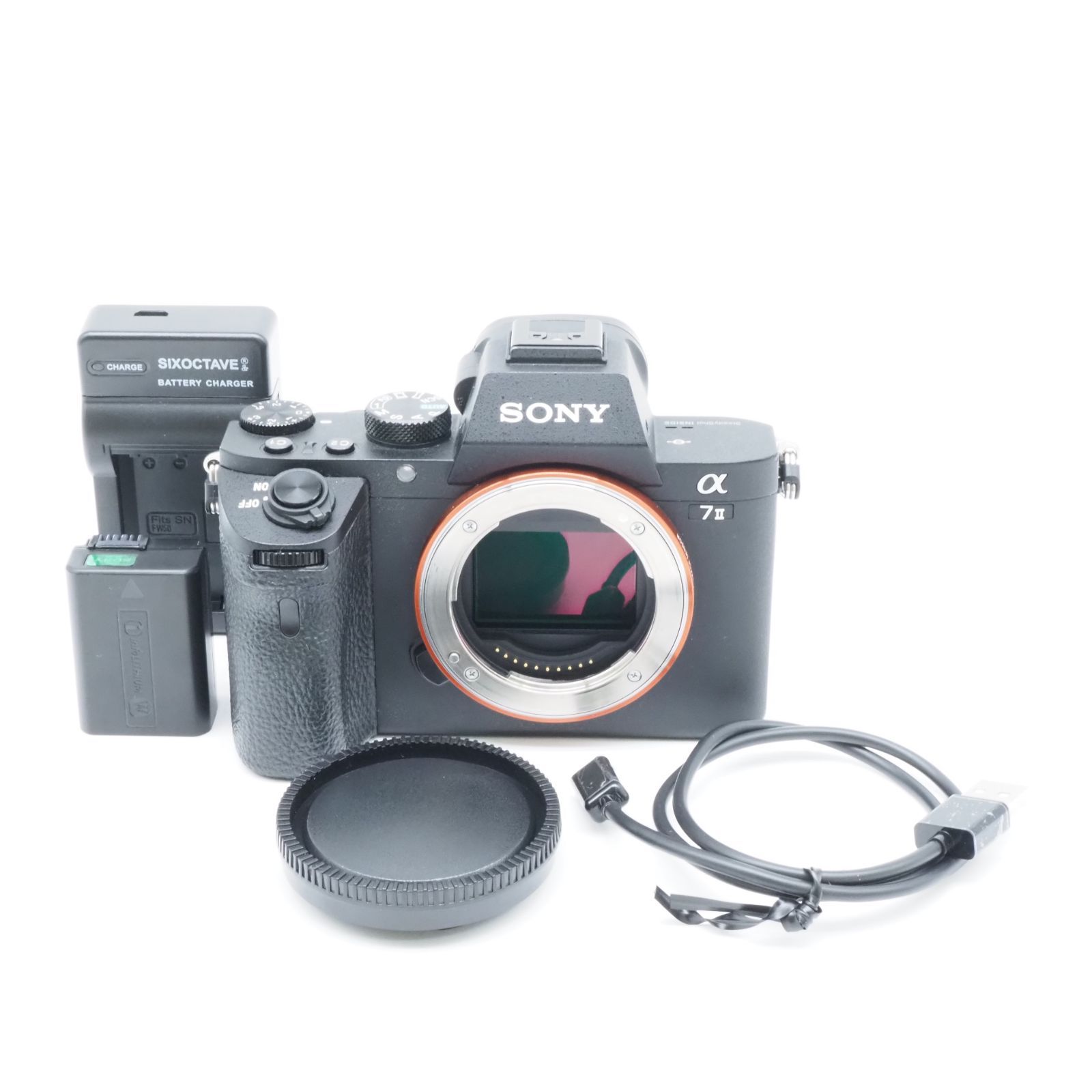 ショット数9357回！SONY α7II ボディブラック ILCE-7M2 ミラーレス一眼 