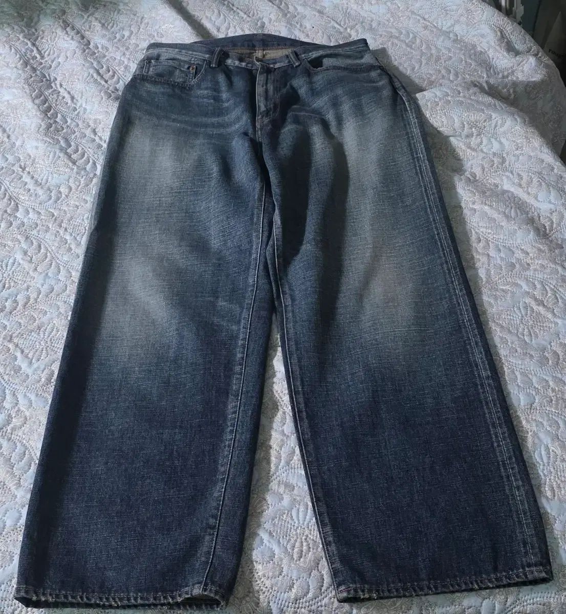 nanamica セルビッジ デニムパンツ ヴィンテージ Indigo 32サイズ