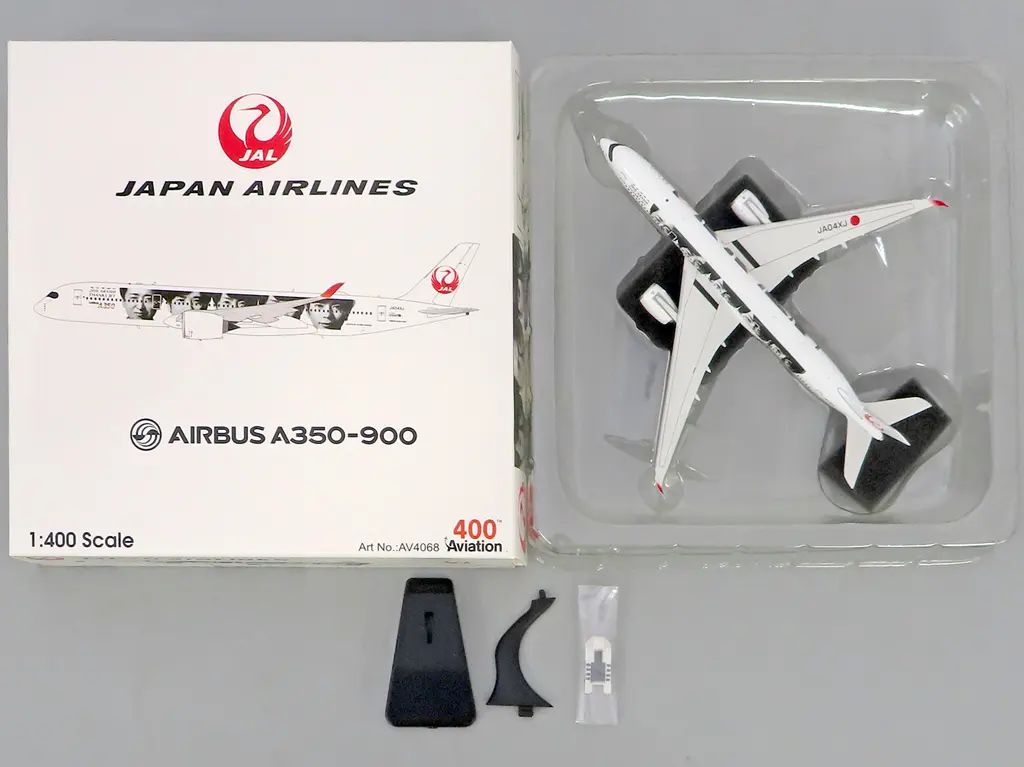 中古】ミニカー 1/400 JAL AIRBUS A350-900 20th ARASHI THANKS JET