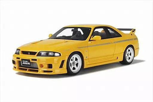 【中古】ミニカー 1/18 日産 スカイライン R33 ニスモ 400R(イエロー) [OTM167]