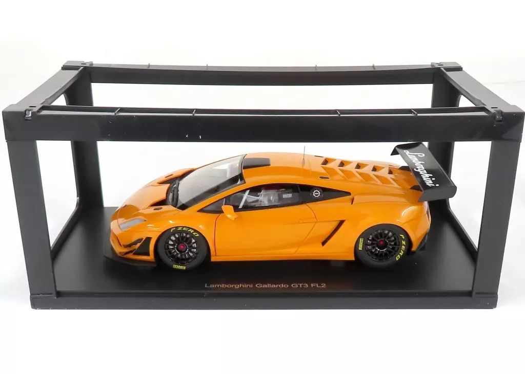 中古】ミニカー 1/18 LAMBORGHINI GALLARDO GT3 FL2 2013(メタリック