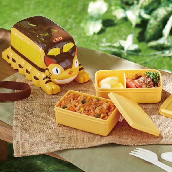 一部食洗機対応】スケーター ジブリ ネコバス バス型 ランチボックス