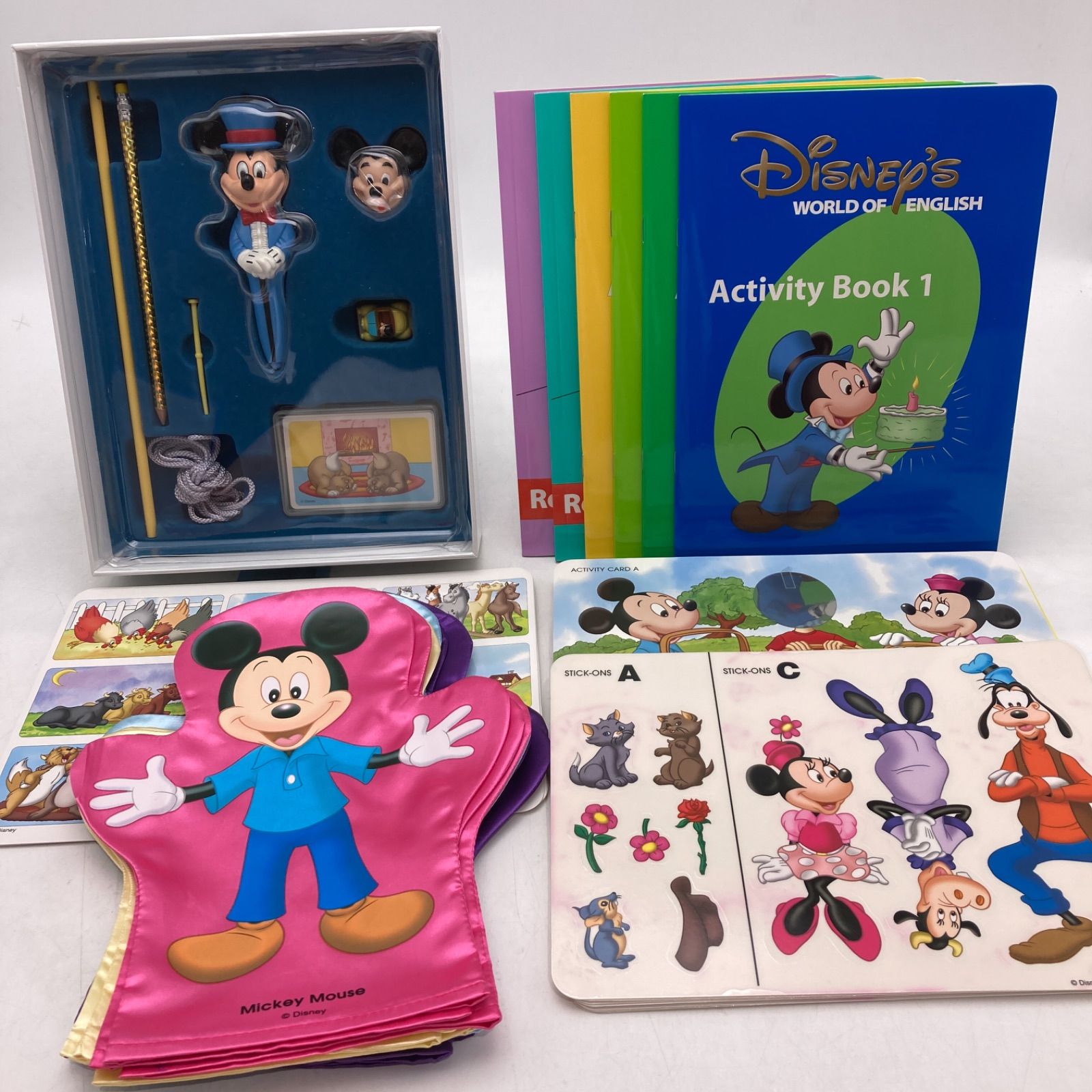 メインプログラム　絵本 CD ブルーレイ　ディズニー英語システム　401121 メインプログラム 絵本 CD DVD ディズニー英語システム DWE 600821