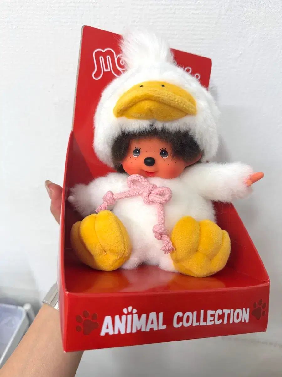 ヨーロッパ版 ANIMAL アニマルシリーズ あひる モンチッチ ぬいぐるみ 新品