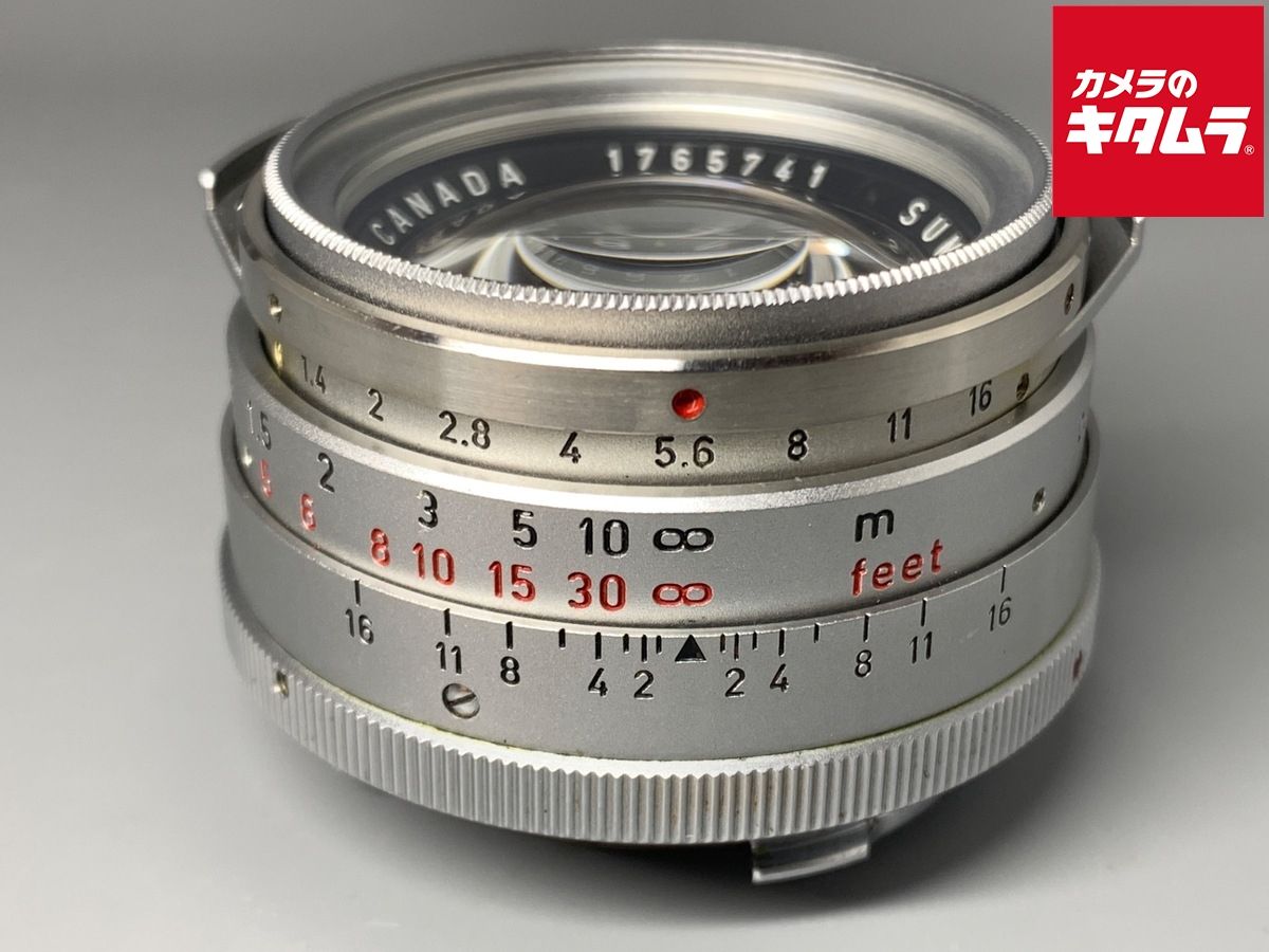 【中古】 【並品】 ライカ ズミルックスM 35mm F1.4 初期クローム