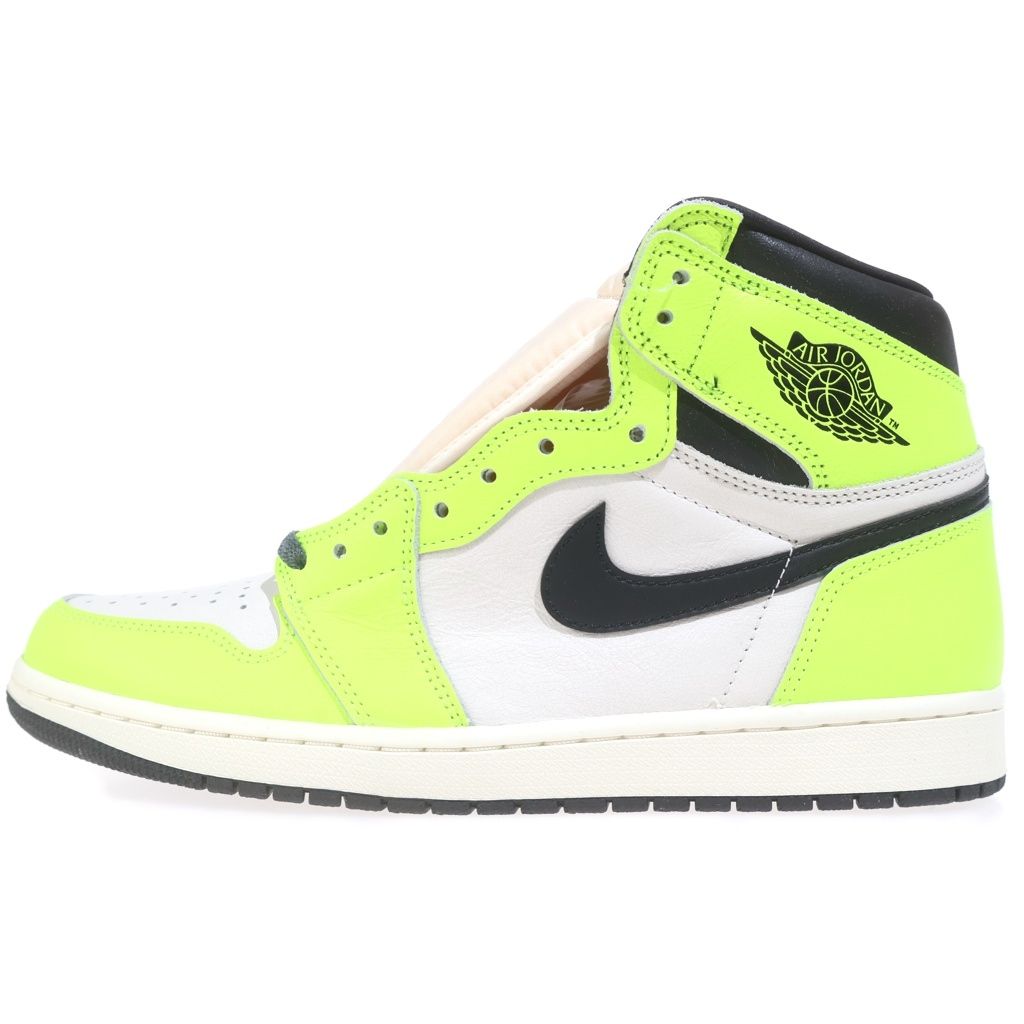 NIKE (ナイキ) AIR JORDAN1 HIGH OG VOLT エアジョーダン1 ボルト ハイカットスニーカー イエロー/ホワイト US11/29cm 555088-702