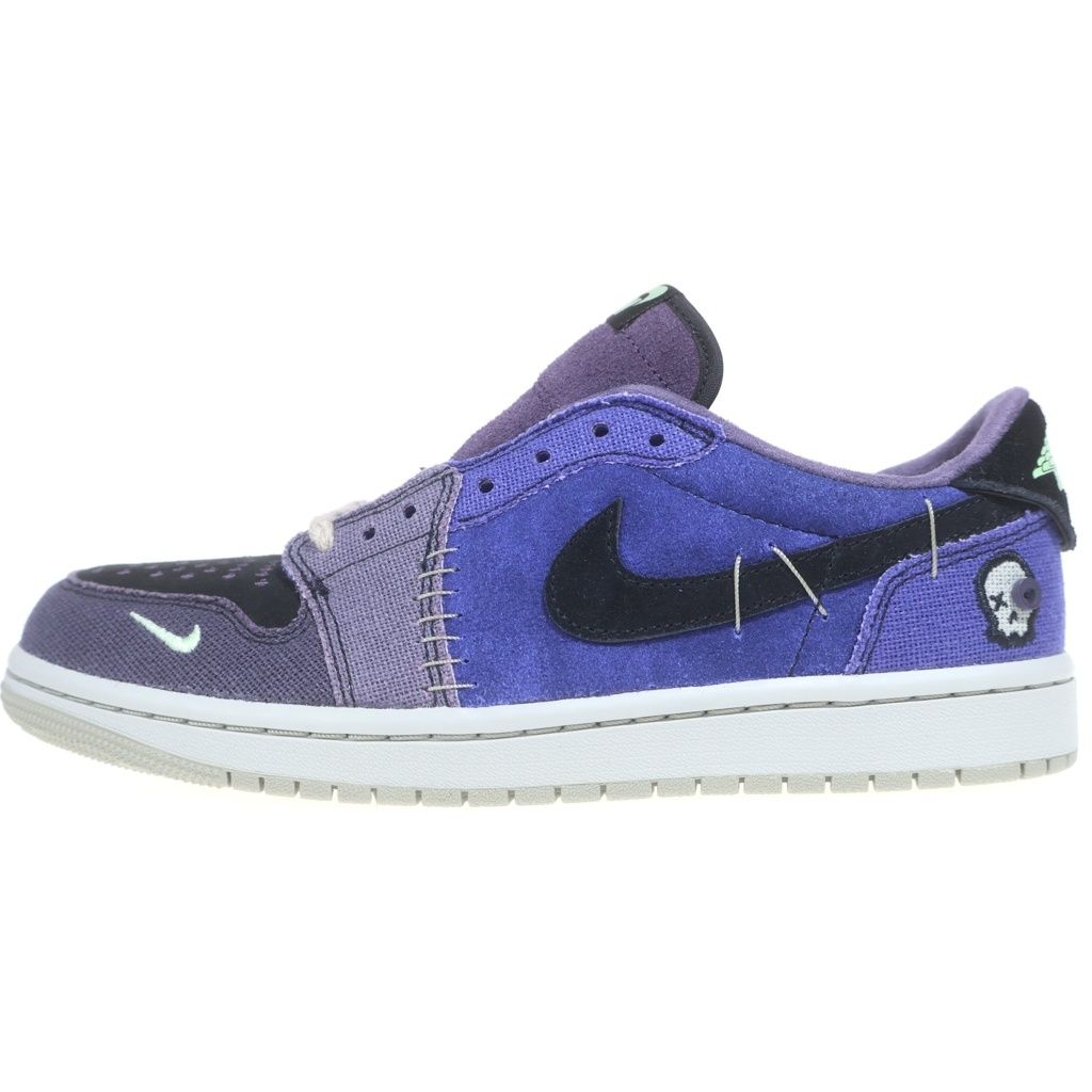 NIKE (ナイキ) ×ZION WILLIAMSON AIR JORDAN 1 RETRO LOW OG IH2309-500 ×ザイオン・ウィリアムソン エアジョーダン1 ローカットスニーカー ブルー/パープル US8.5/26.5cm