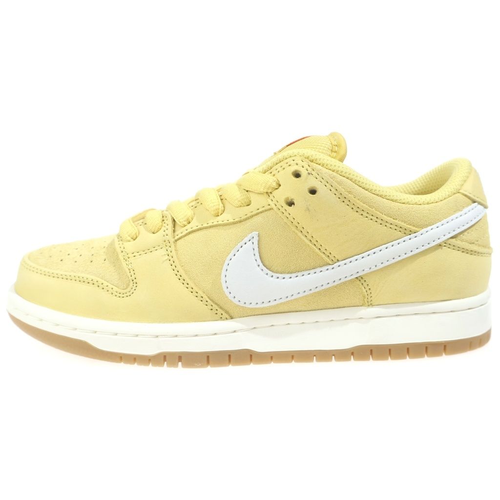 NIKE SB (ナイキエスビー) DUNK LOW PRO ISO SATURN GOLD ダンク プロ サターンゴールド ローカットスニーカー レディース イエロー US6/24cm FJ1674-700