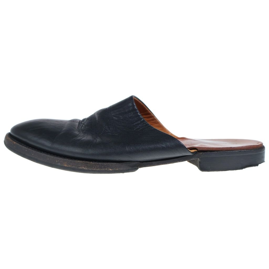 Hender Scheme (エンダースキーマ) Cheak チーク 革靴ミュール サンダル ブラック