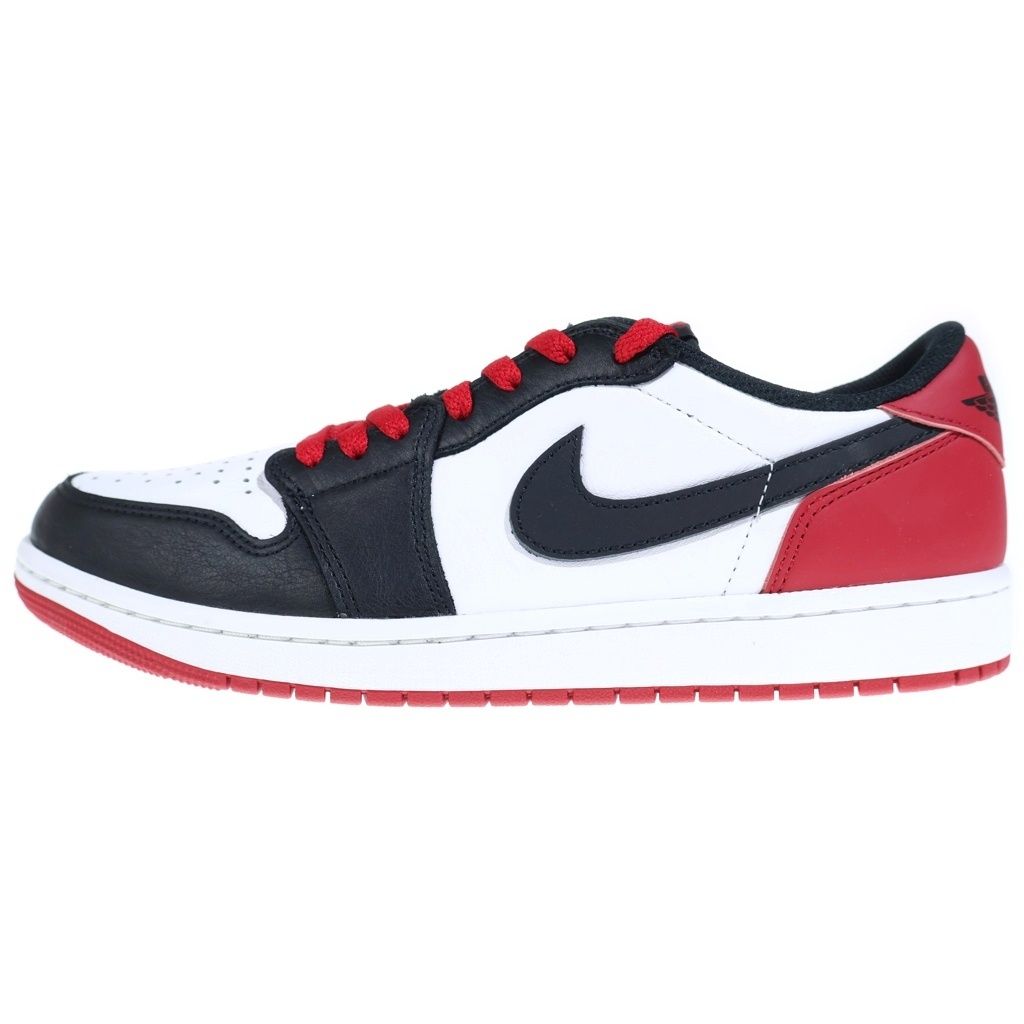 NIKE (ナイキ) AIR JORDAN 1 RETRO LOW OG BLACK TOE CZ0790-106 エアジョーダン1 ブラックトゥ ローカットスニーカー ホワイト/ブラック/レッド US10/28cm