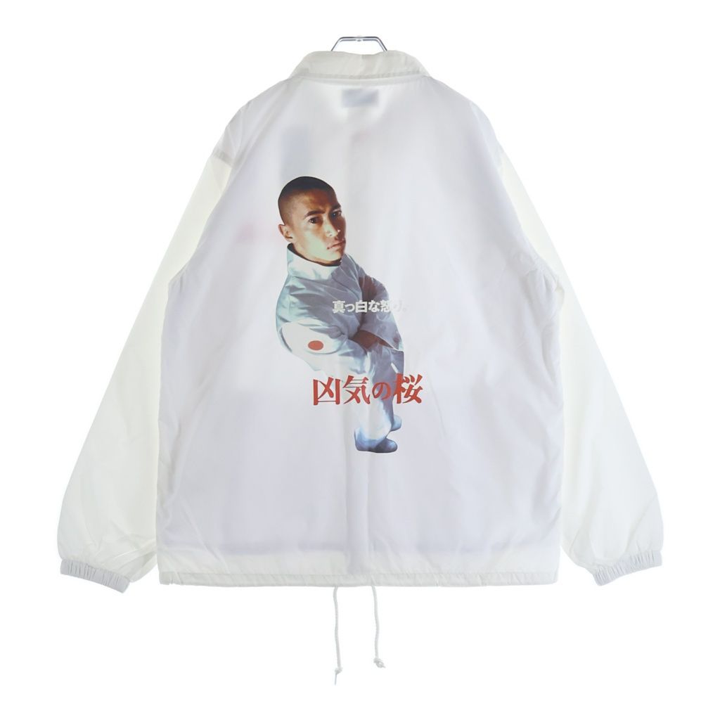 WACKO MARIA (ワコマリア) 22SS 凶気の桜 コーチ ジャケット ホワイト