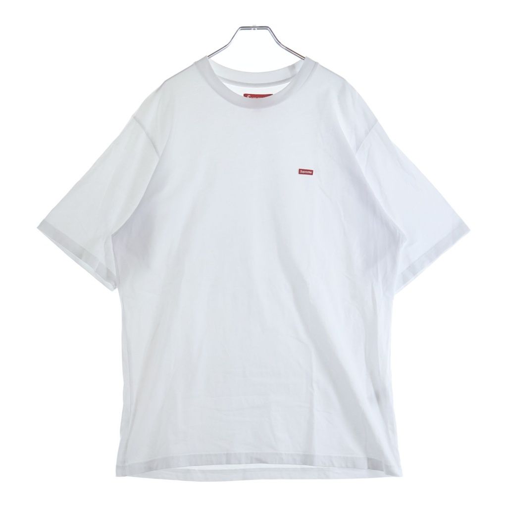 SUPREME (シュプリーム) 25SS Small Box Tee スモールボックスロゴ クルーネック半袖Tシャツ ブルー