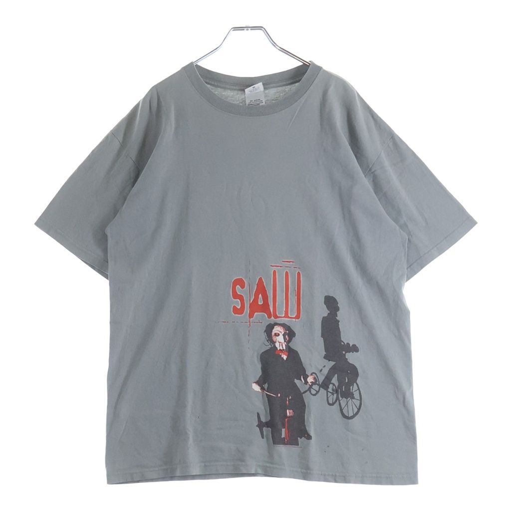 VINTAGE (ヴィンテージ) 00s SAW MOVIE PROMO TEE ソウ ムービー Tシャツ 半袖カットソー グレー