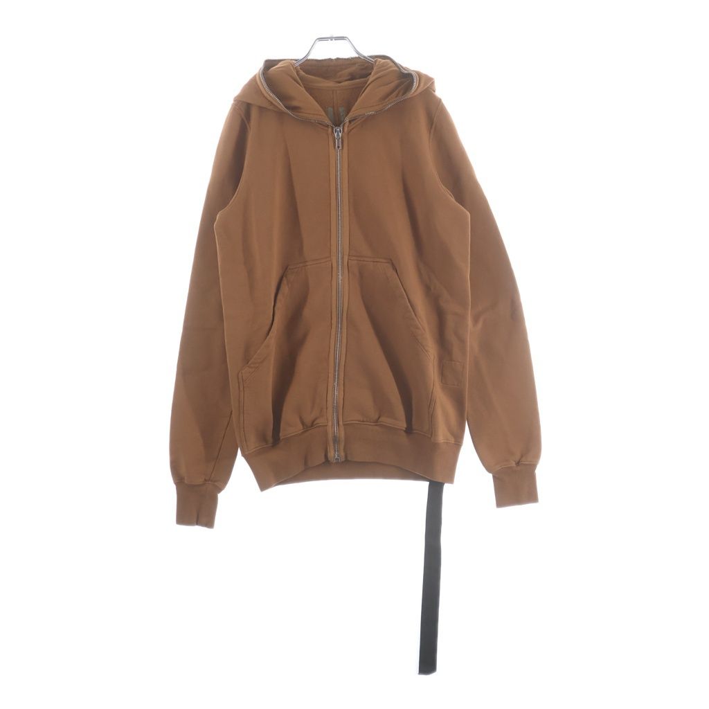 DRKSHDW (ダークシャドウ) 25SS GIMP ZIP SWEAT HOODIE ギンプ スウェット ジップアップパーカー フーディ ブラウン DU01E3291-F