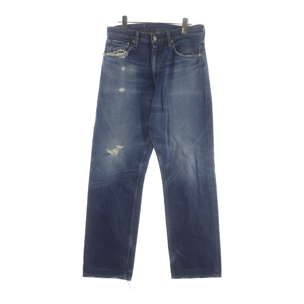 Levi's (リーバイス) ×fragment design Fenom 505 DISCO フラグメント ディスコ ビジュー ラインストーン デニムパンツ インディゴ