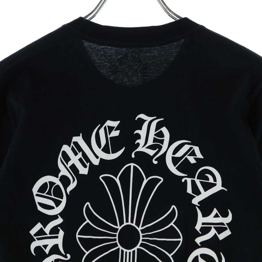CHROME HEARTS (クロムハーツ) Neck Logo S/S TEE CHクロスプリント