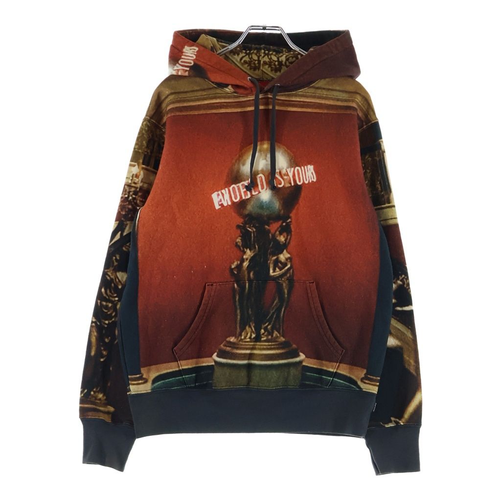 SUPREME (シュプリーム) 17AW ×Scarface The World Is Yours Hooded Sweatshirt スカーフェイス ワールド イズ ユアーズ フーデッド スウェット パーカー マルチ