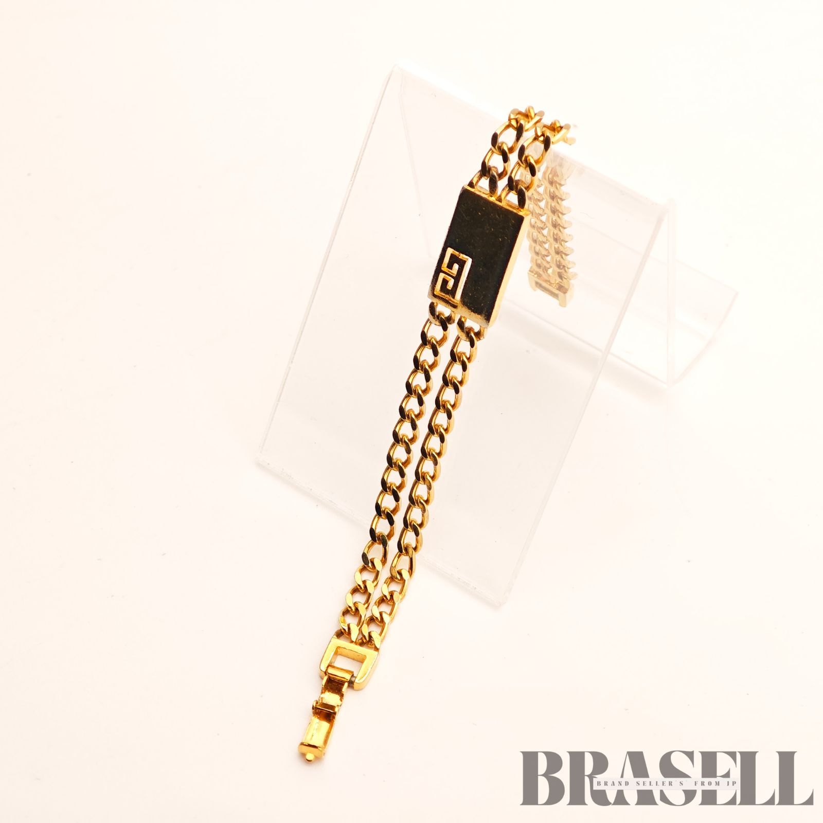 DOLCE&GABBANA ドルチェアンドガッバーナ ジュエルガンブローチ アクセサリー ブレスレット ゴールド レディース 箱