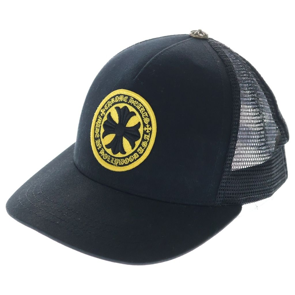 CHROME HEARTS (クロムハーツ) TRUCKER CAP トラッカーキャップ CHプラスパッチクロスボール付メッシュキャップ帽子