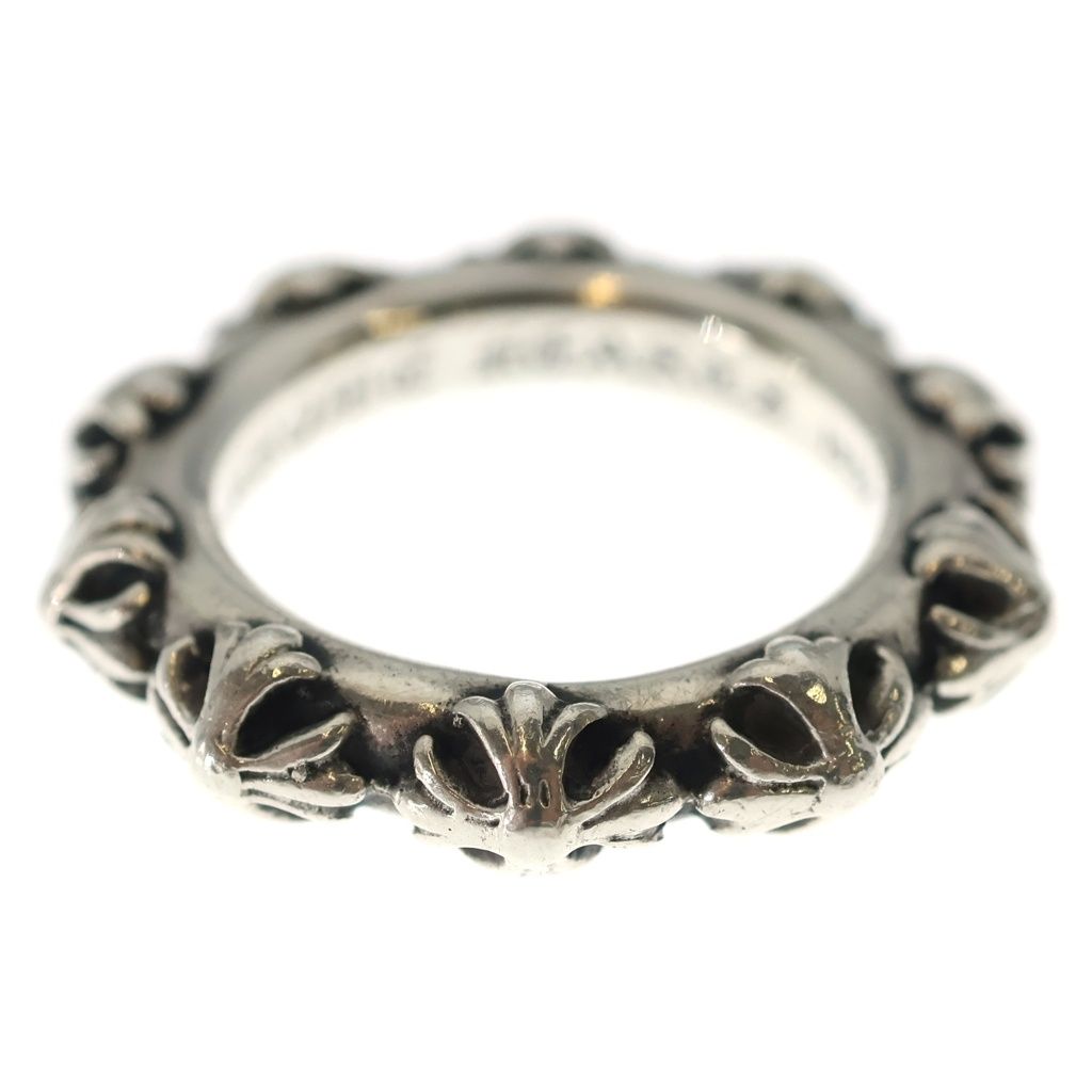 CHROME HEARTS (クロムハーツ) CROSS BAND クロスバンド リング シルバー BCA342