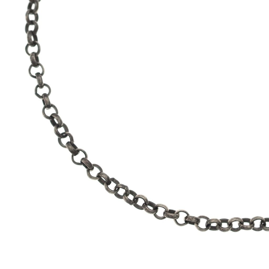 CHROME HEARTS (クロムハーツ) NECKCHAIN R18 ロールチェーンネックレス 18inch シルバー BCA083