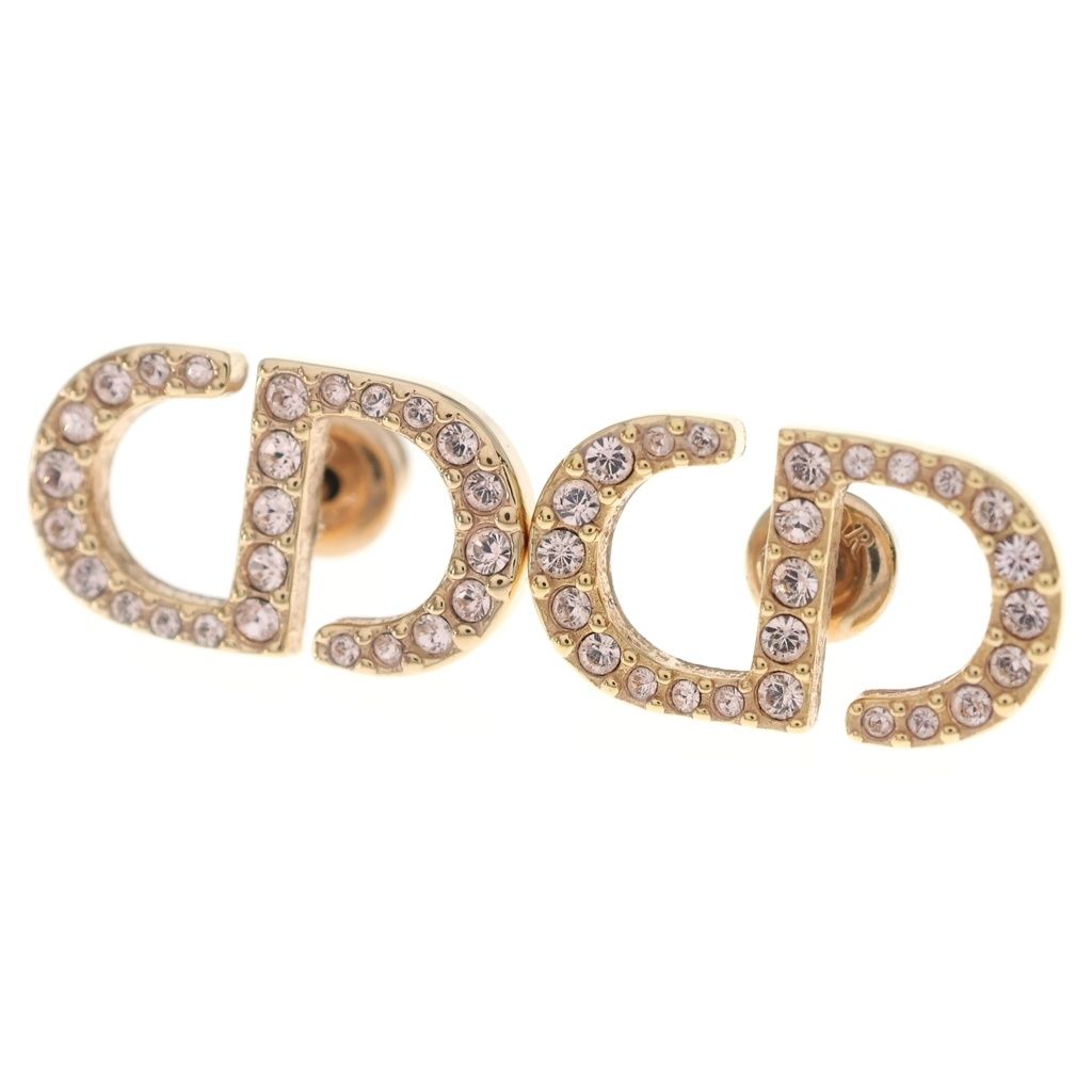 DIOR (ディオール) PETIT CD スタッドピアス GP ピンクゴールド - メルカリ