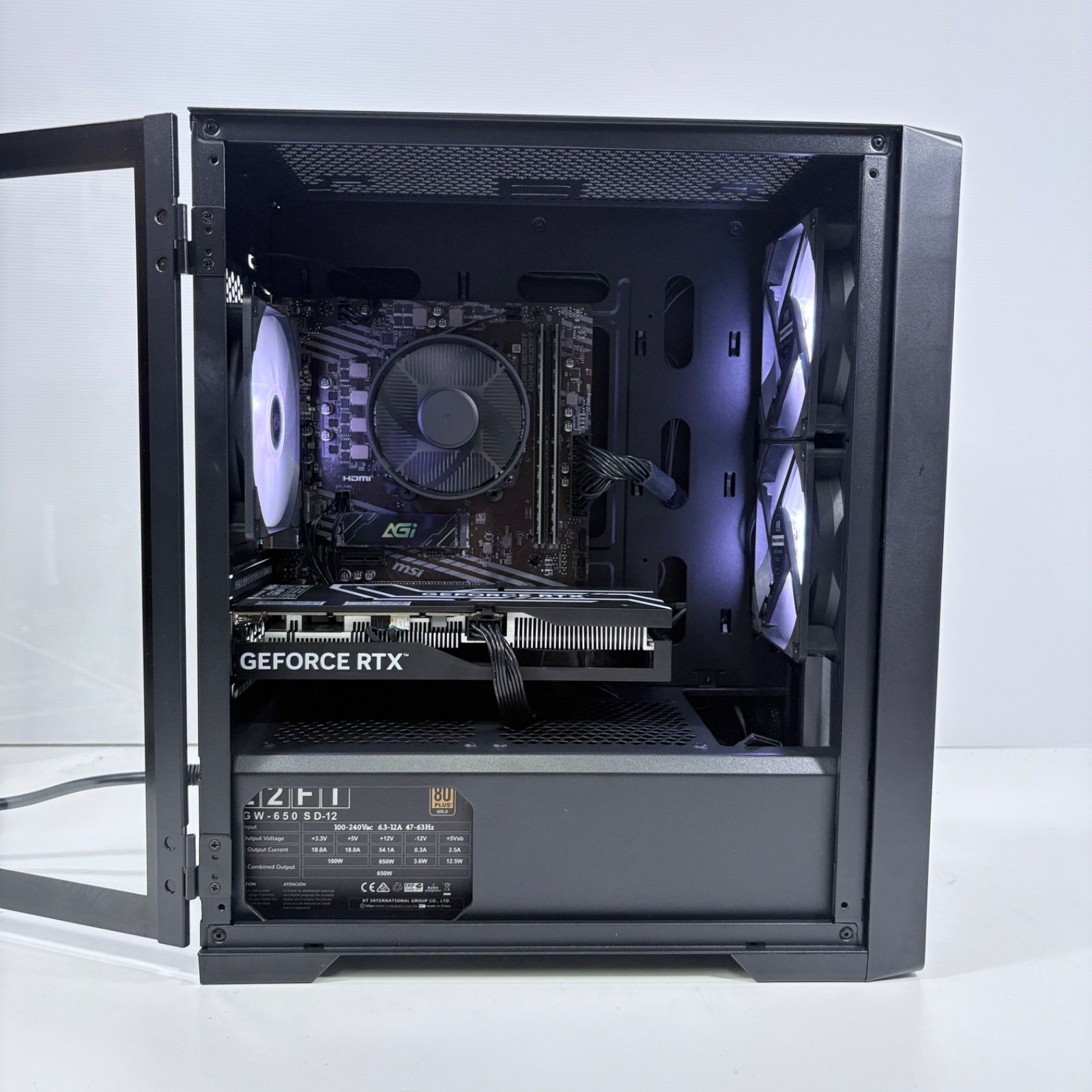 ゲーミングPC Ryzen5 5500 RTX4060 SSD1TB - メルカリ