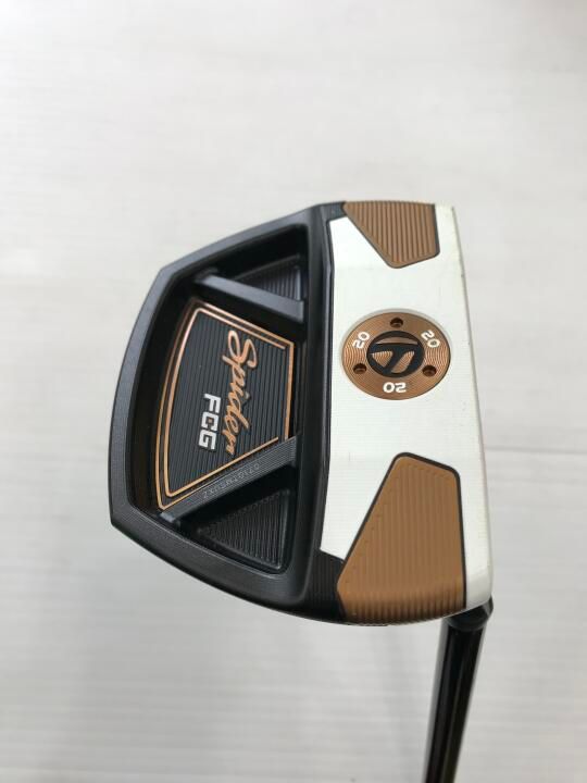テーラーメイド　Spider FCG BLACK/WHITE SMALL SLANT　パター　中古【最短即日発送】